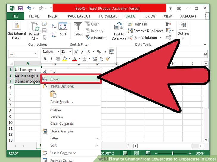 Uppercase Text In Excel For Mac